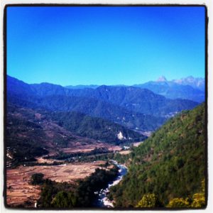 View from Uma Punakha, Bhutan