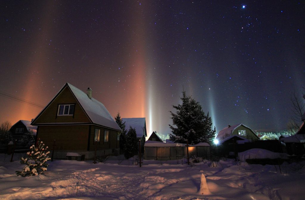 This is over St. Petersburg, the most romantic place in Russia.