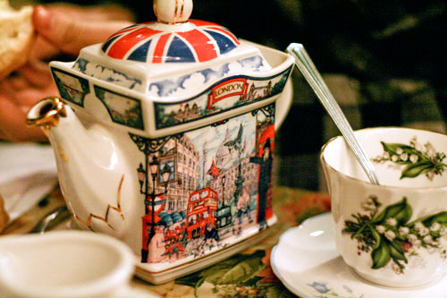 Sometimes, all you need is a nice tea set.