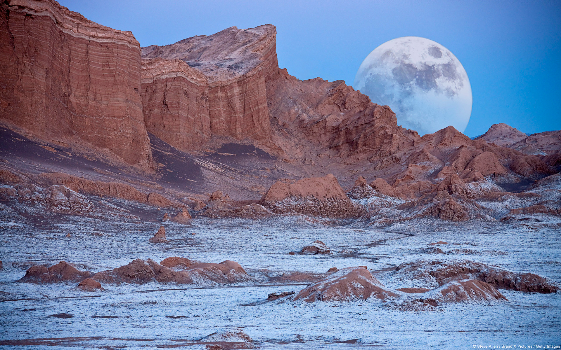 The Valley of the Moon (Valle de la Luna), Cordillera de la Sal,