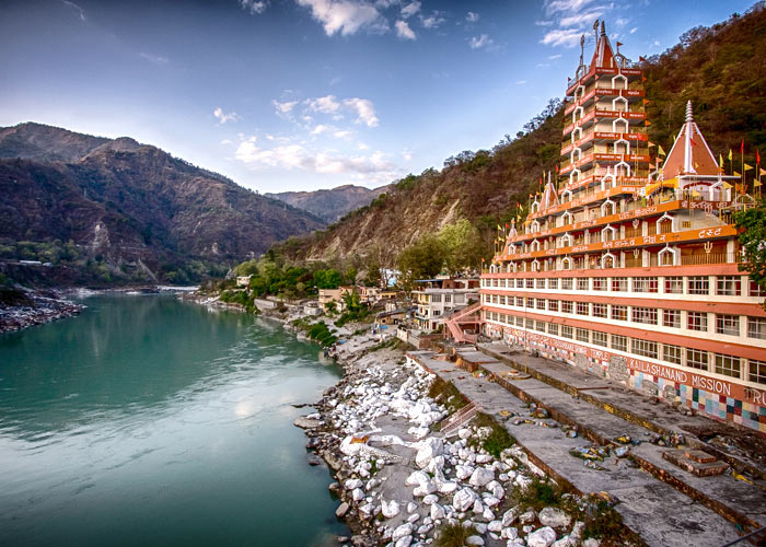 The Terah Mazil Temple, Rishikesh. 