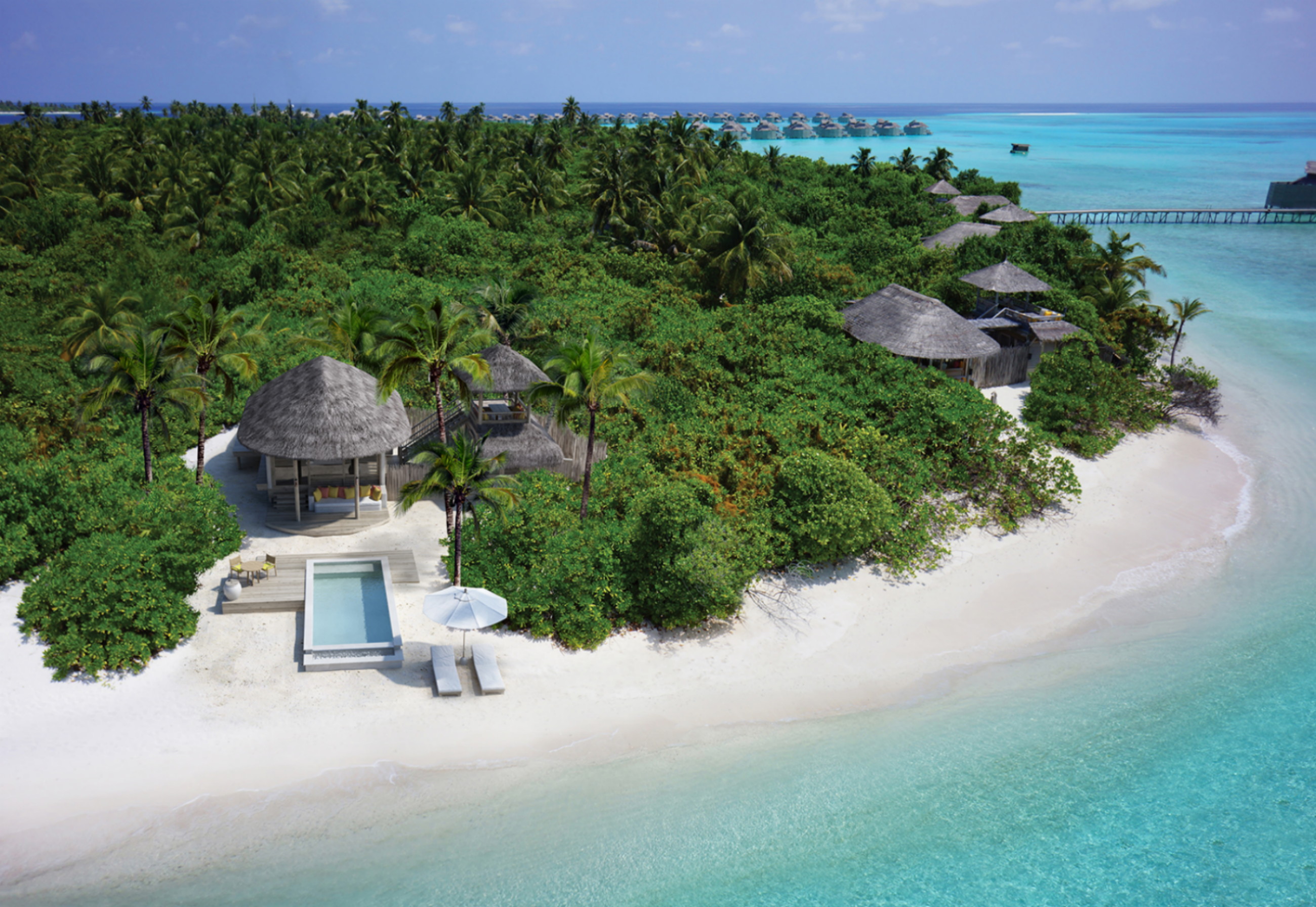 Six Senses Laamu Lagoon Beach Villa with Pool