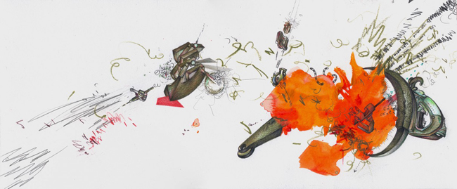 Yu-Chen_Wang_Exile_2015_17x44cm