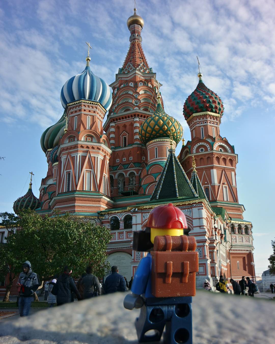 Found the Saint Basil's Cathedral in Moscow