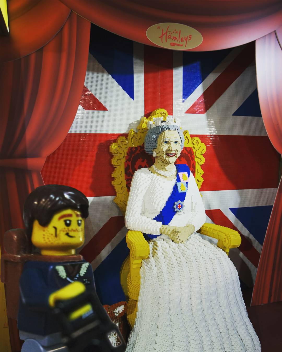 Found the Lego Queen in Hamleys Toy Store, London, England