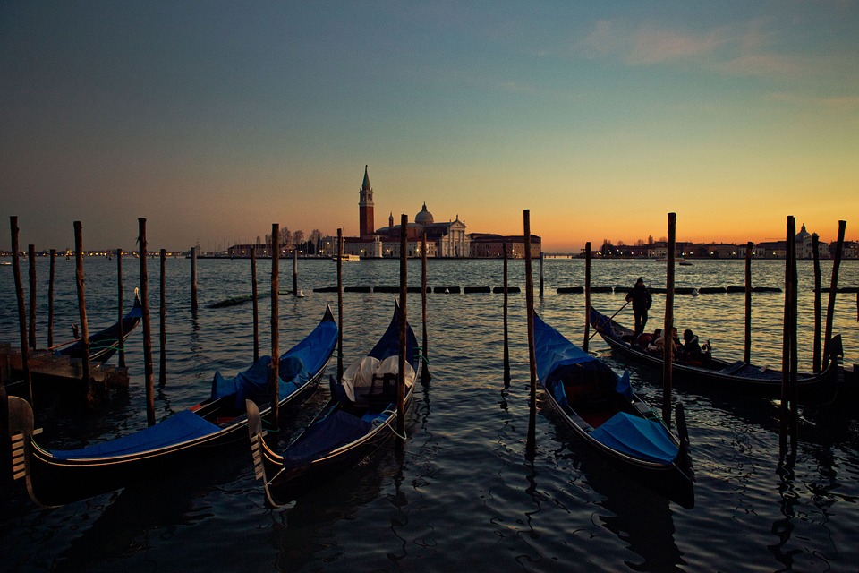 Sunset on Serenissima