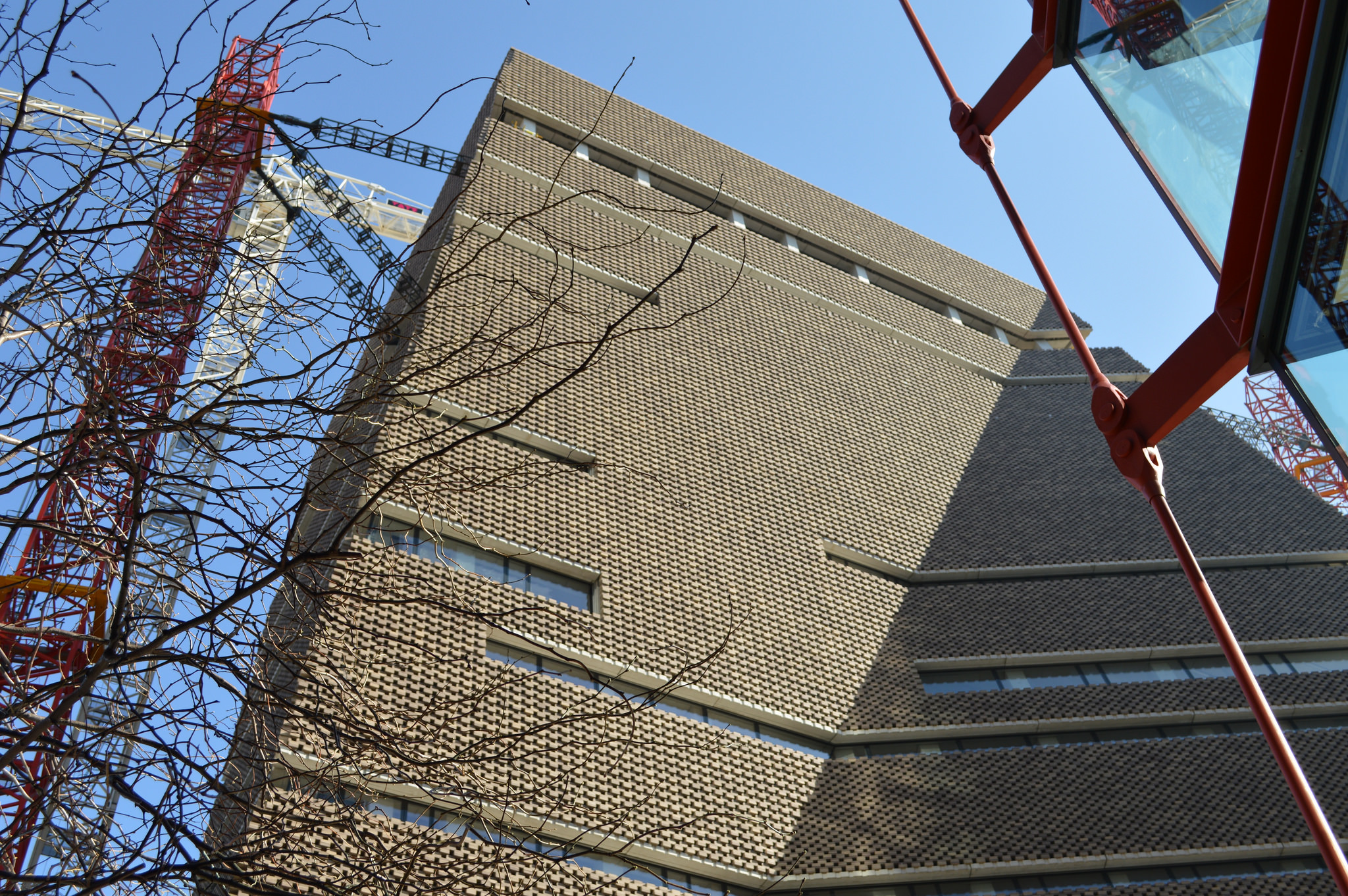 The towering new addition of Switch House