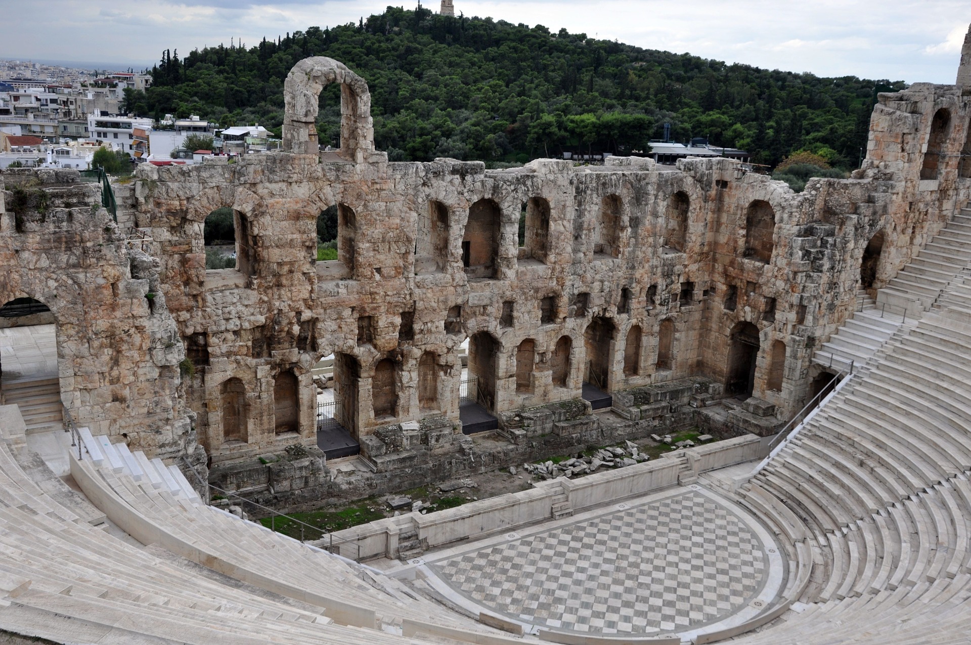 Acropolis in Dionysus, Athens 