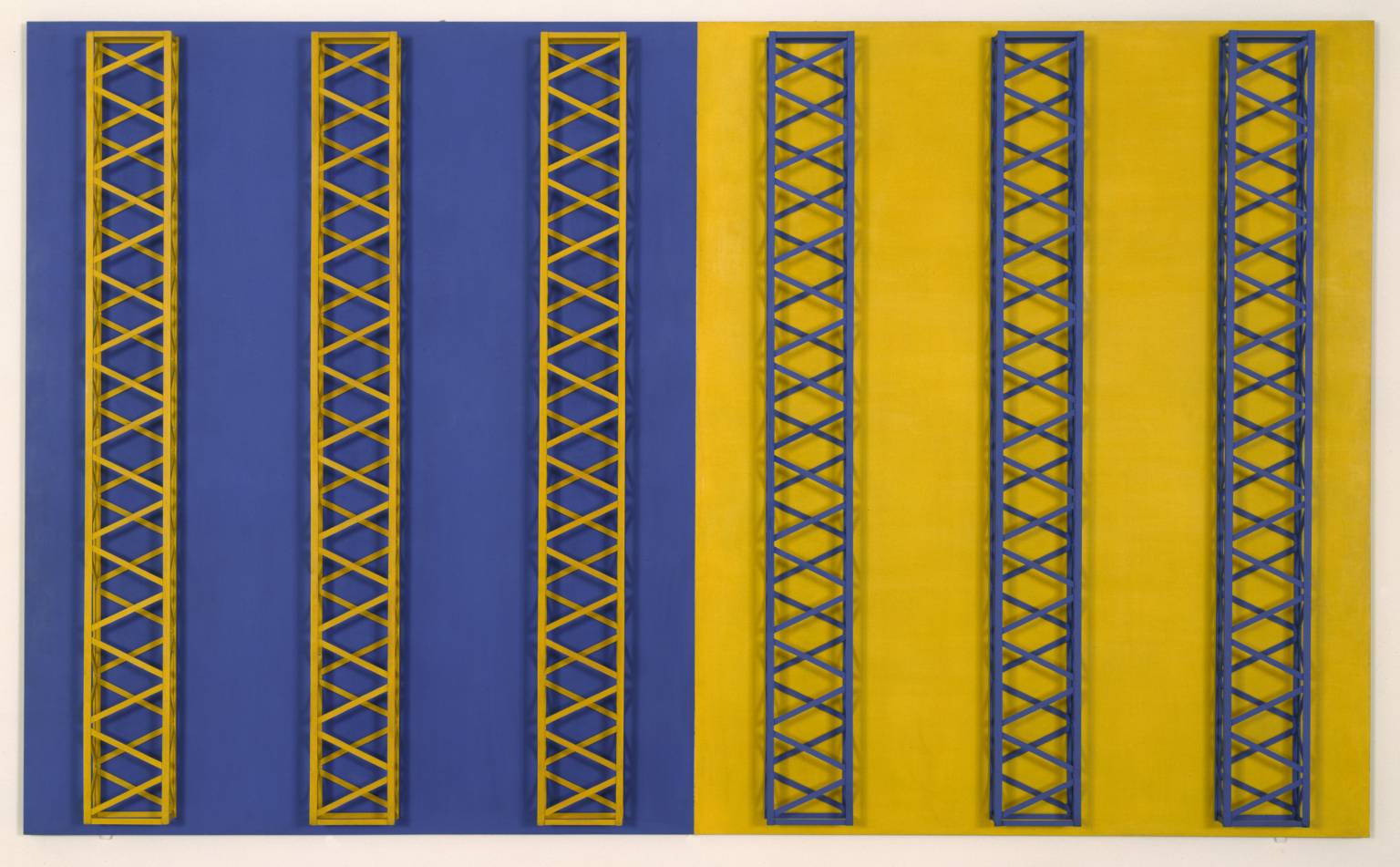 3Y + 3B 1969 Rasheed Araeen born 1935 Purchased 2007 http://www.tate.org.uk/art/work/T12408