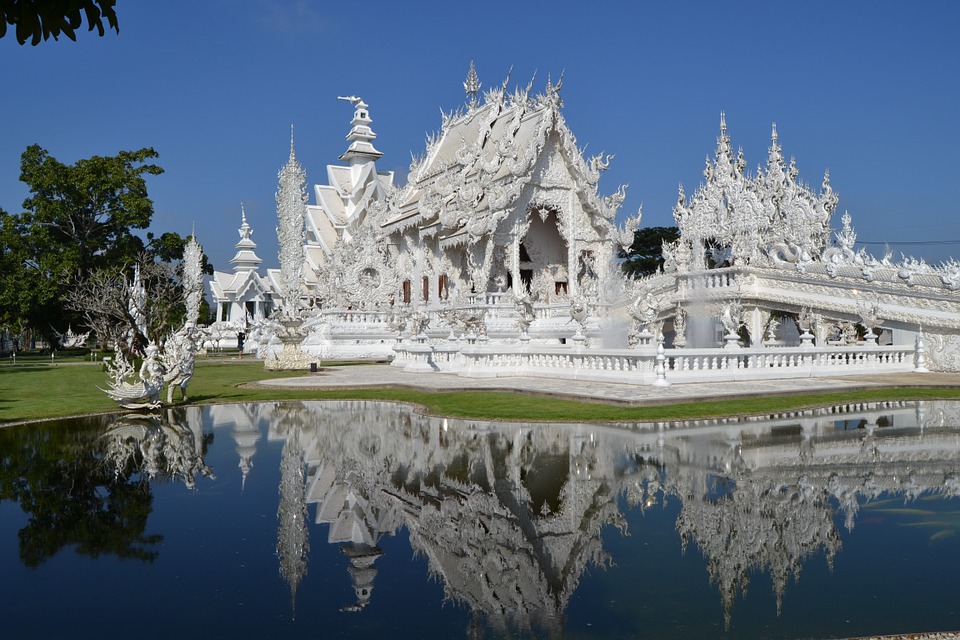 Wat Rong Khon Thailand Central Asia White Temple