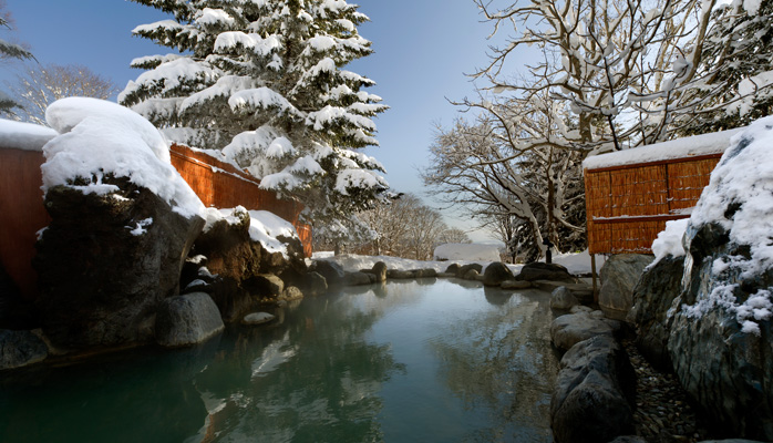 Hot springs, snow, mountains and silence.....ahhhh!