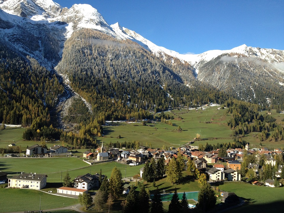 Nature Switzerland Land Bergün Berddorf Mood